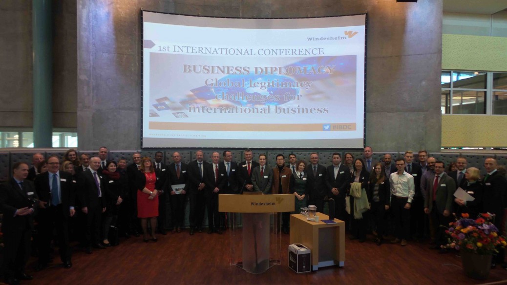 Business Diplomacy Valentin PREDA la Conferinta Internationala Diplomatia in Afaceri Windesheim University Bursa Romana de Afaceri