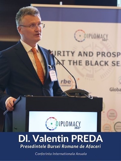 Valentin preda presedinte bursa romana de afaceri diplomacy 360 dialog pentru romania diplomatie fundatia pentru dezvoltarea economiei sociale fdes