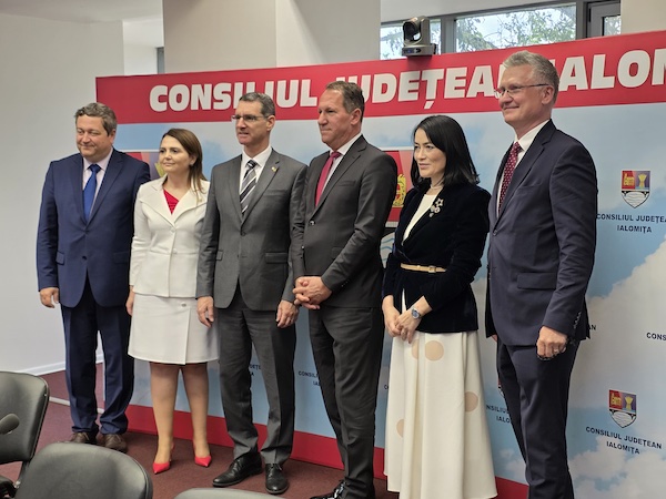 Valentin preda Consiliul Judetean Ialomita Bursa Romana de Afaceri Dialog pentru Romania